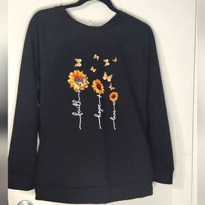 NWOT Black Long-Sleeved T-Shirt